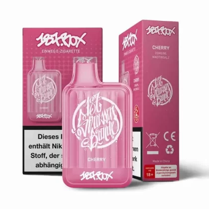 187 Box – Cherry - 187 Strassenbande / 550 mAh / Propylenglykol / Aromastoffe / Glycerin / Nikotin-Benzoat / 20mg/ml