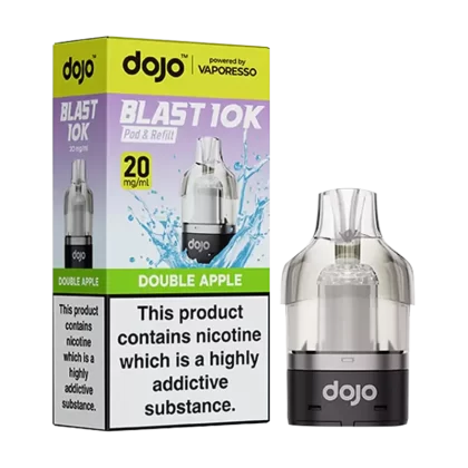 Double Apple Dojo Blast 10K Refill Pack - Ecigwizard