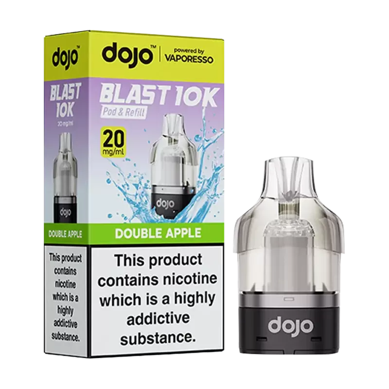 Double Apple Dojo Blast 10K Refill Pack - Ecigwizard