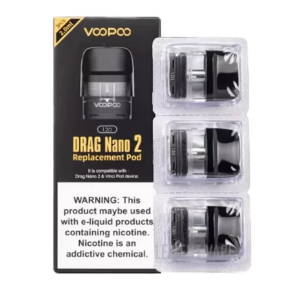 VOOPOO DRAG NANO 2 REPLACEMENT PODS - Vapebazaar Pk
