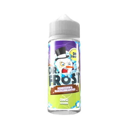Honeydew Blackcurrant Ice Flavour Dr Frost 100ML Shortfill E Liquid