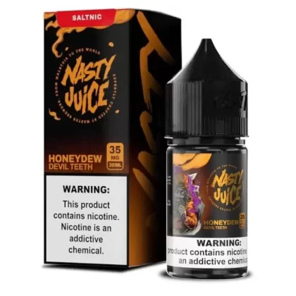 Honeydew Devil Teeth Nicotine Salt by Nasty Juice - Size#30ml~Nicotine#35MG>50MG