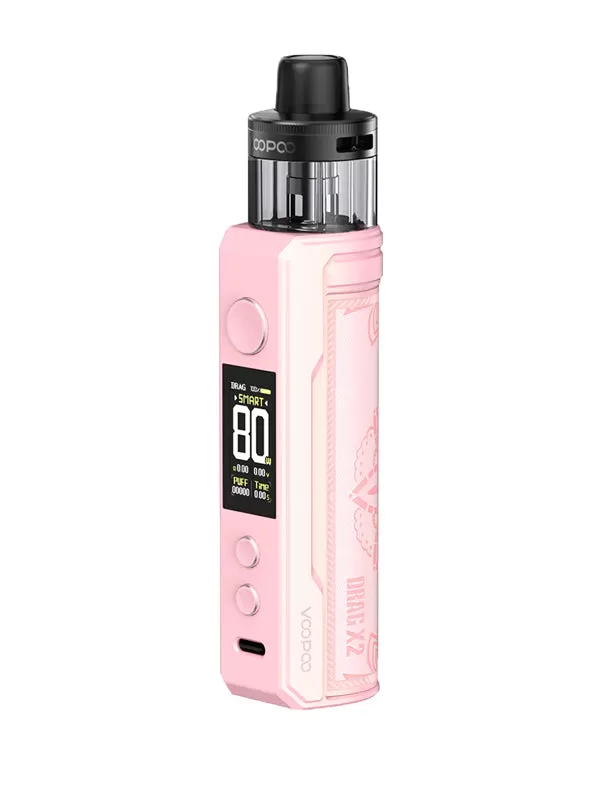VOOPOO DRAG X2 POD MOD KIT 80W - Modern Red - Image 2