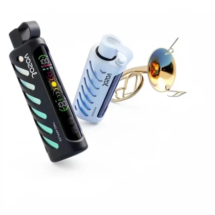 Vozol Gear Shisha 25000 Puffs 25k Disposable Vape Dual Power - 1.Two Apples, 2. Watermelon Ice; 5-nicotine