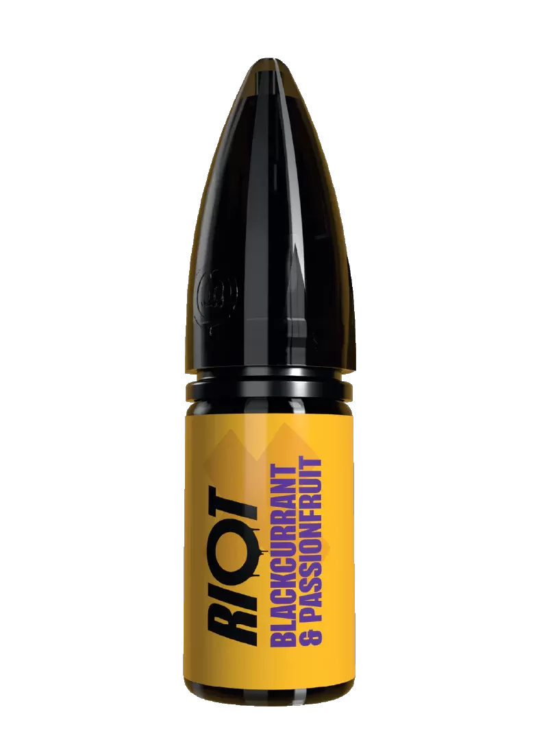 Blackcurrant Passionfruit RIOT X Nic Salt - 5mg
