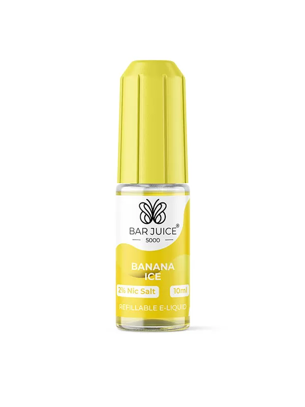 Bar Juice 5000 Banana Ice Nic Salt E-Liquid - Vape Product, Vape Product