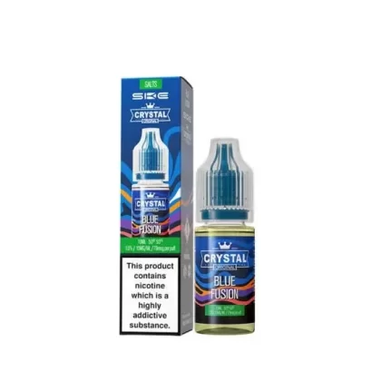 Box of 10 SKE Crystal Blue Fusion Nic Salts