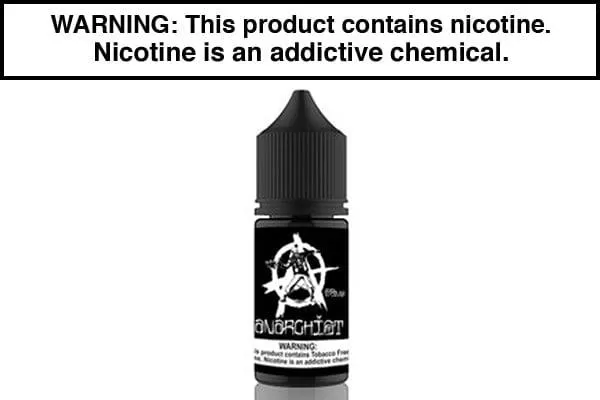 BLACK BY ANARCHIST SALTS 30ML - Vapejuice