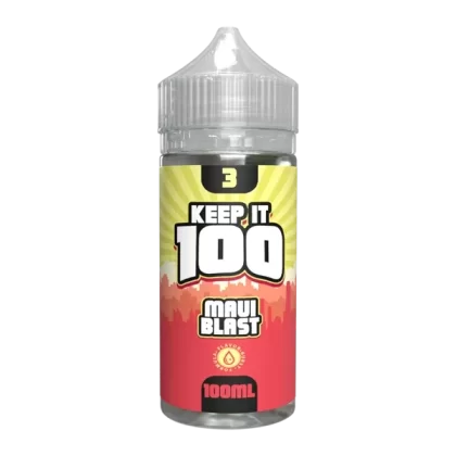 Maui Blast Keep It 100 Nixodine Juice - Nixodine#3>6~Size#Single