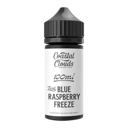 Blue Raspberry Freeze ICED Coastal Clouds (100ml) - Customer Group#VAP~Nicotine#3mg>6mg~Size#Single
