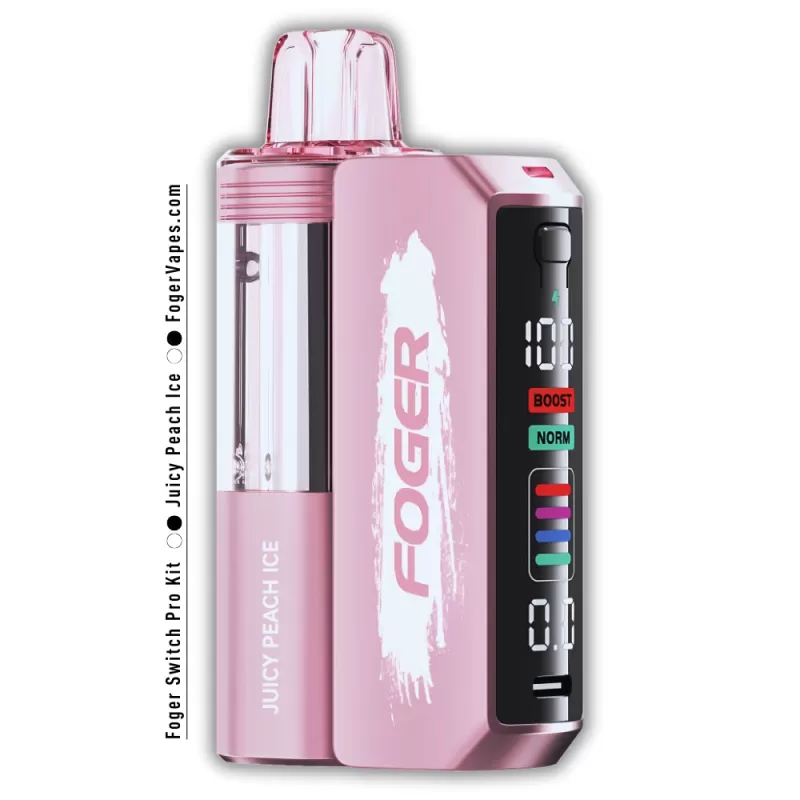 Juicy Peach Ice Foger Switch Pro Kit 30K Puffs - Image 2