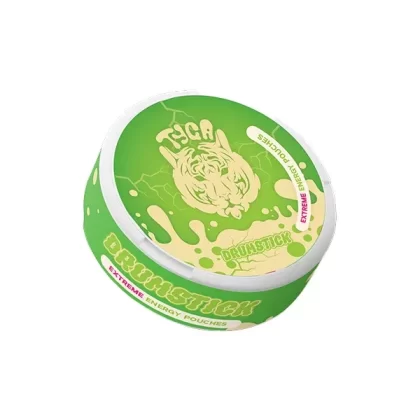 Tyga Extreme Energy Koffeinbeutel – 20 Stück, je 100 mg - Geschmack#Trommelstock>Parma-Veilchen>Winnie Gums>Kirsche>Rhabarberpudding