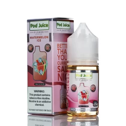Pod Juice Salt PJ5000 - Watermelon Ice - 30ml - 35mg