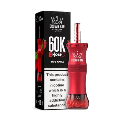 Two Apple Al Fakher Crown Bar Vape 60K