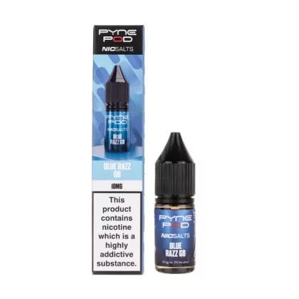 Blue Razz GB Nic Salt E-Liquid by Pyne Pod - 5mg