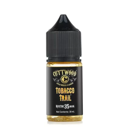 CUTTWOOD Salt - Gold Series - Tobacco Trail - 30ML E-Liquid - 35MG
