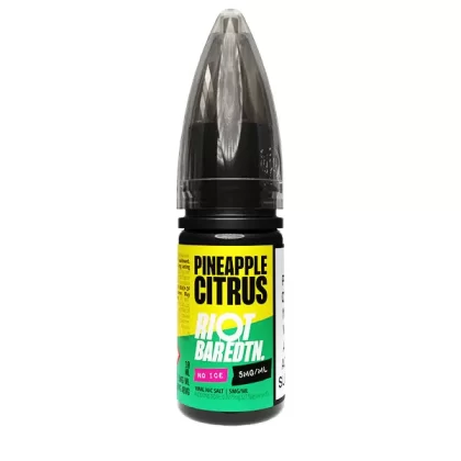 Riot Squad NO ICE Pineapple Citrus Nic Salt E-Liquid - 5mg