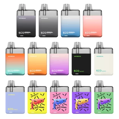 Vaporesso Eco Nano Pod System - Black Truffle, Creamy Purple (458339)