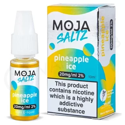 Pineapple Ice E-Liquid by Moja Saltz