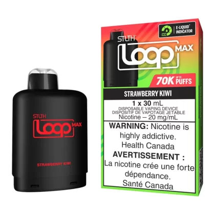 STLTH Loop Max E-Liquid Pod Pack - Strawberry Kiwi - 20mg/ml
