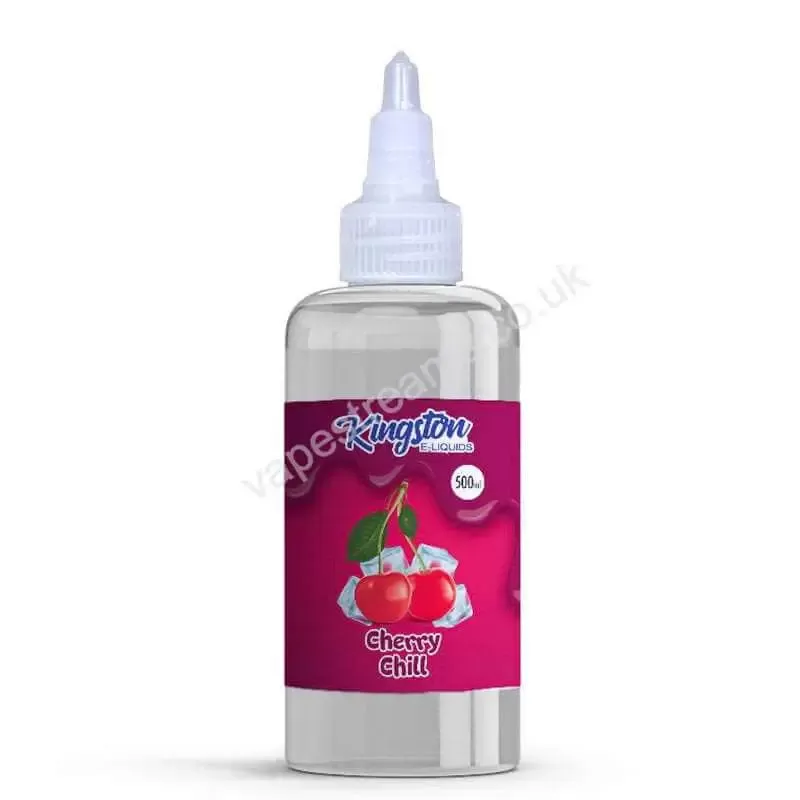 Cherry Chill 500ml E-Liquid Shortfill by Kingston - Vapestreams Co