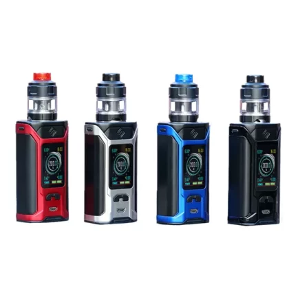 Wismec SINUOUS RAVAGE230 200W TC Kit with GNOME Evo Tank-4ML - Brush Stainless