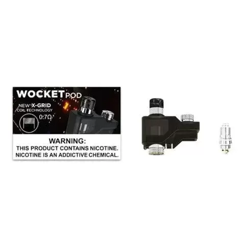 Sigelei Snowwolf Wocket Replacement Pod & 2 Coils - Vape Store