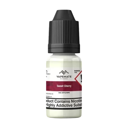 Vapemate Classic Sweet Cherry 10ml - Strength#3mg>6mg>12mg>18mg