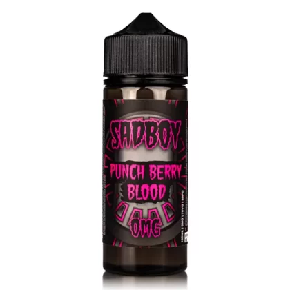 Sadboy Punch Berry Blood Ice Nic Salt Vape Juice - 10 Pack