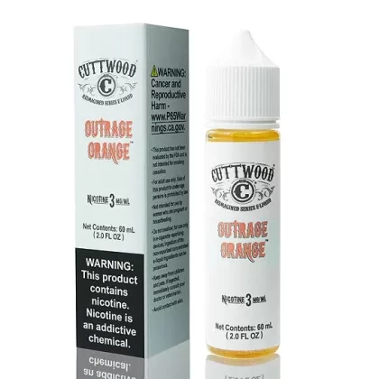 Outrage Orange – Cuttwood Reimagined Series E-Liquid (60 ml)