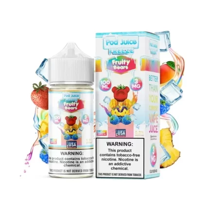 Fruity Bears FREEZE – Pod Juice – 100mL