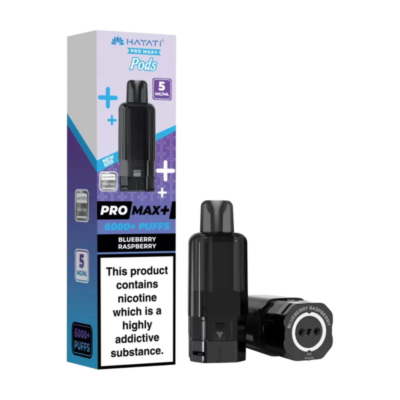 Blueberry Raspberry Hayati Pro Max+ Refill Pack - 20mg - Vape Product (826B2A) - Image 3