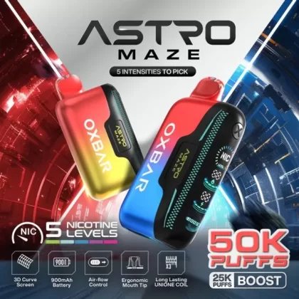 OXBAR Astro Maze 50K - Cane Mint - Skullvaping
