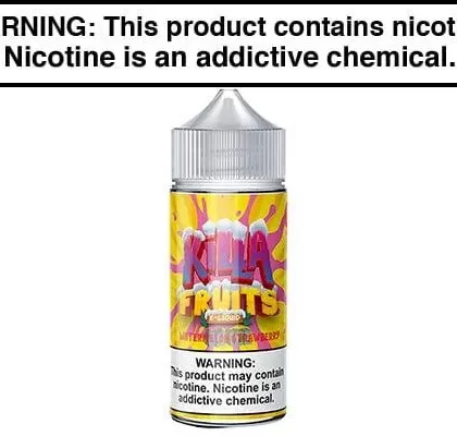 WATERMELON STRAWBERRY ICE BY KILLA FRUITS 100ML - Vapejuice