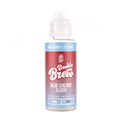 Blue Cherry Slush Double Brew Bar Series 100ml (60/40) by Ohm Brew