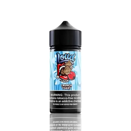 Loud E-Liquid – Crunch Toast – 100mL - Vape Product, Vape Product