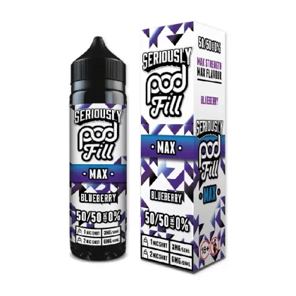 Blueberry Seriously Pod Fill Max 40ml by Doozy