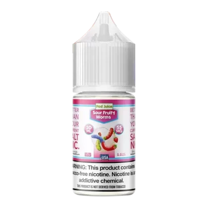 Sour Fruity Worms Pod Juice - Customer Group#VAP~Nicotine#20mg>35mg>55mg