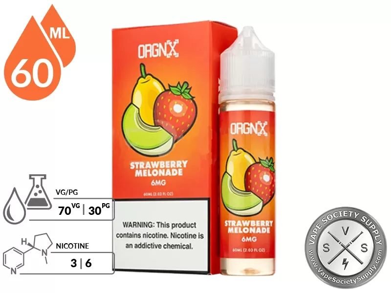 Strawberry Melonade ORGNX 60ml - Image 2