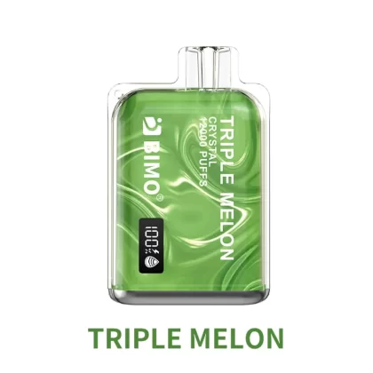BIMO Crystal 12k Puffs- Triple Melon - Ozvapeone (76A2F9)