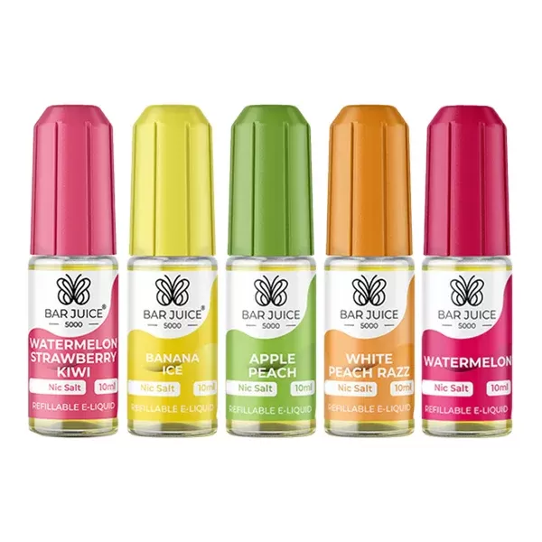 Bar Juice 5000 Nic Salt 20 mg – 10 ml Geschmacksexplosion (40VG/60PG)