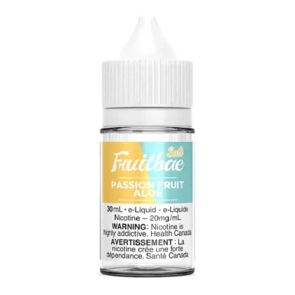 Fruitbae Salt E-Liquid – Passionfruit Aloe 30ml - Nicotine Strength#12mg/ml>20mg/ml