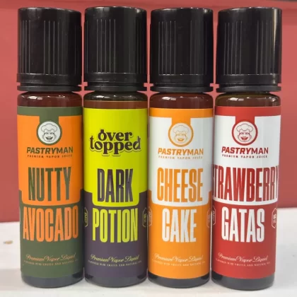 Overtopped PastryMan 60ml 12/24mg - Cheesecake / 12mg