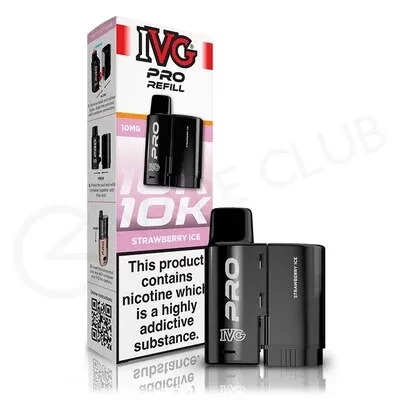 Strawberry Ice IVG Pro 12 Refill Pack - Ecigpremium