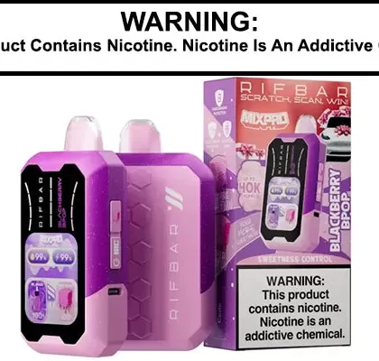 RIFBAR MIXPRO 40K DISPOSABLE VAPE – 40,000 PUFFS - Vapejuice