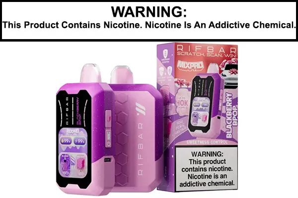 RIFBAR MIXPRO 40K DISPOSABLE VAPE – 40,000 PUFFS - Vapejuice