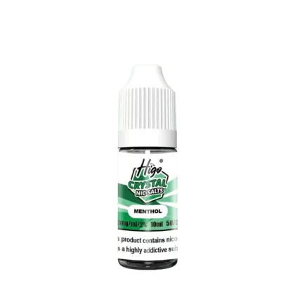 Higo crystal Menthol Nic Salt Vape Juice - Strength