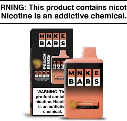 MNKE BAR DISPOSABLE VAPE – 6500 PUFFS - Vapejuice