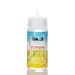 7 Daze Fusion Banana Cantaloupe Honeydew CHILLED Vape e-Liquid 100mL - Beyondvape