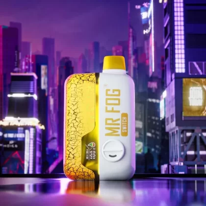 Mr Fog Switch Nicotine Free 15K Banana Pnck Dude Disposable Vape